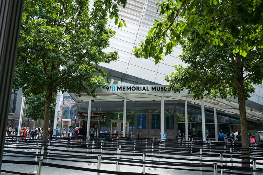 9/11 Memorial Tour + Museum and One World Observatory Option - The 9/11 Memorial pools and the Survivor Tree