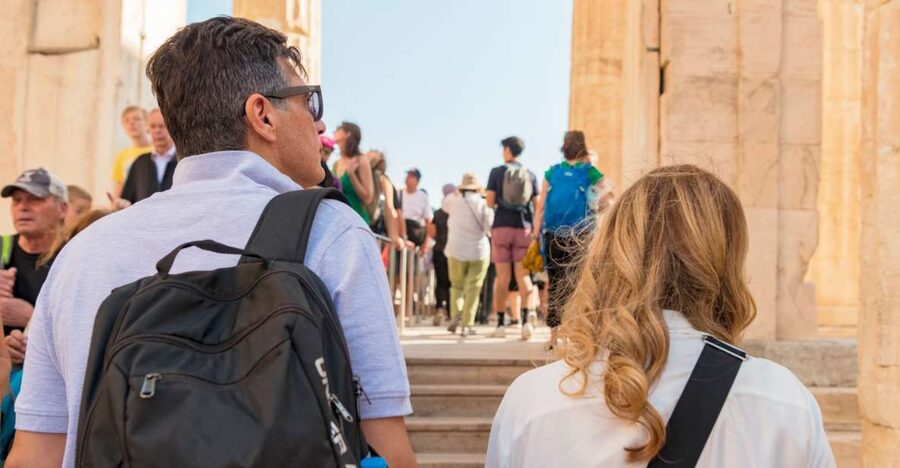 Acropolis & Acropolis Museum PRIVATE Expert led Guided Tour - Crossing the Propylaea