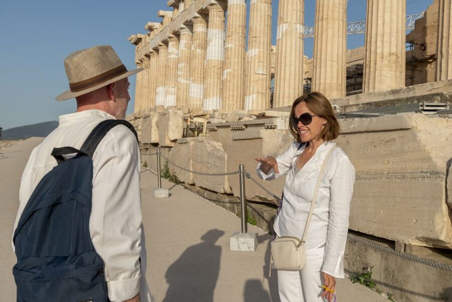 Acropolis & Acropolis Museum PRIVATE Expert led Guided Tour - Views and the Odeon of Herodes Atticus