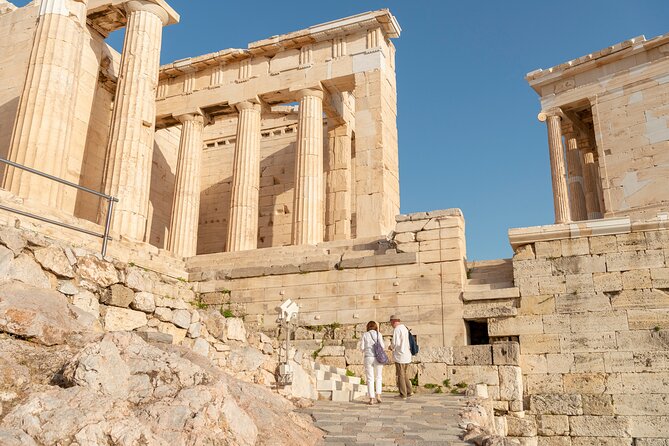 Acropolis and Acropolis Museum Private Tour with Licensed Expert - Standing before the Parthenon