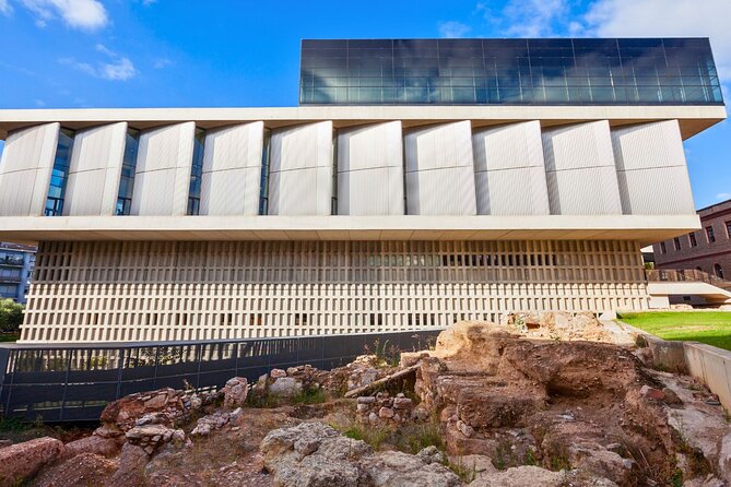 Acropolis Museum Athens Entry Ticket - A top floor with film, views, and the Parthenon connection