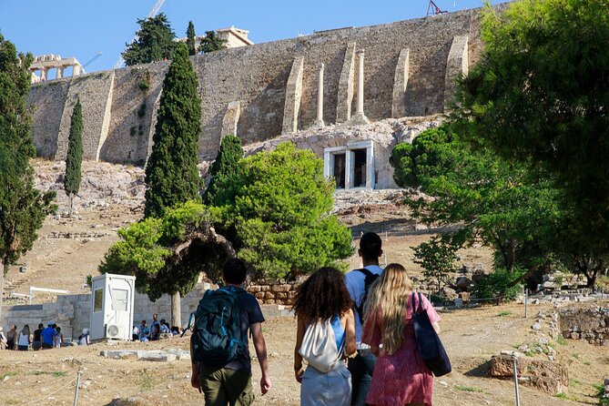 Acropolis of Athens, Ancient Agora and the Agora Museum Tour - The walk down toward the Ancient Agora