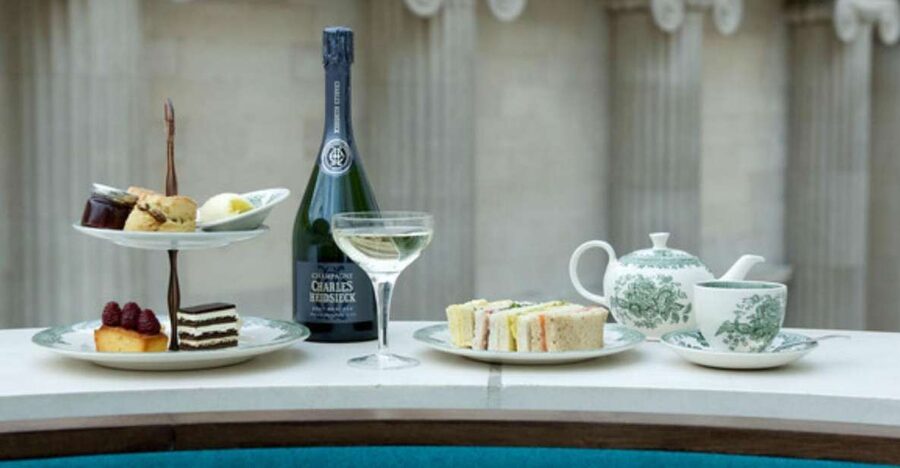 Afternoon Tea at the British Museum - Getting inside and finding the restaurant