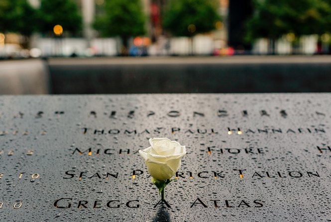 All-Access 9/11: Ground Zero Tour, Memorial and Museum, One World Observatory - The FDNY Memorial Wall honors the first responders