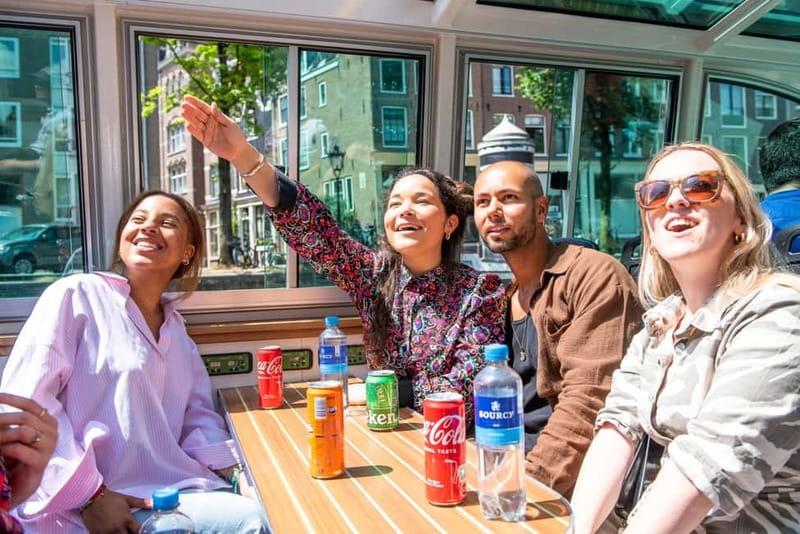 Amsterdam: Canal Cruise from Anne Frank Museum - Magere Brug and Amsterdam’s museum quarter