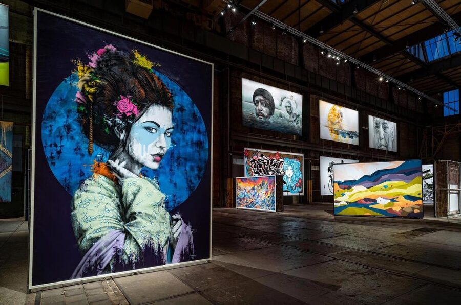 Amsterdam: City Canal Cruise & Straat Museum - Straat Museum at NDSM: art on an oversized scale