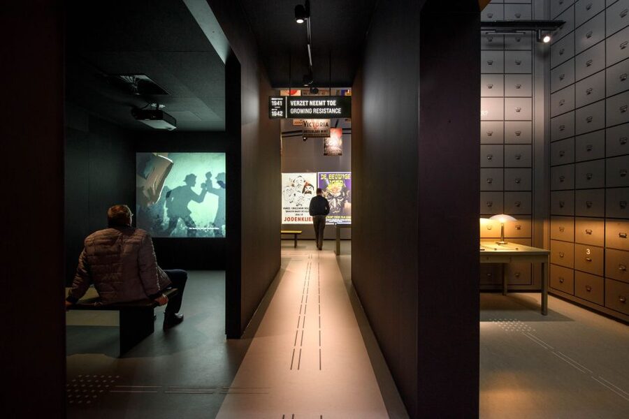Amsterdam: Dutch WWII Resistance Museum Entry Ticket - Films, photographs, and interactive displays