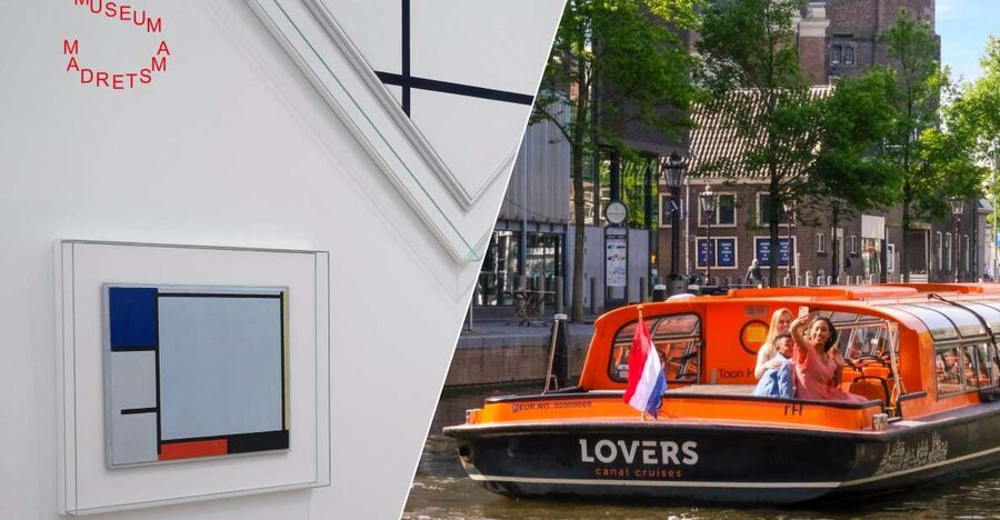 Amsterdam: Stedelijk Museum and 1-Hour Canal Cruise - Cruising the UNESCO-listed Canal Belt