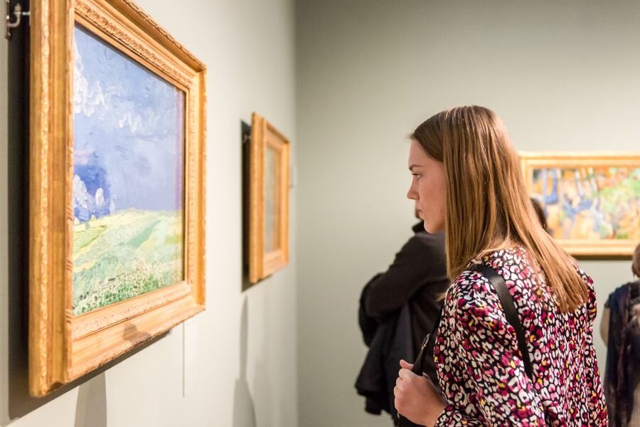 Amsterdam: Van Gogh Museum Ticket - Crowds, lockers, and comfort inside