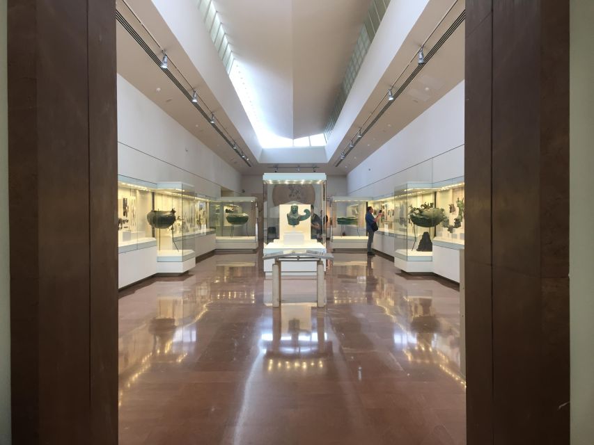 Ancient Olympia: Private Tour site, museum, bee farm, winery - A coffee break and shopping in Olympia town