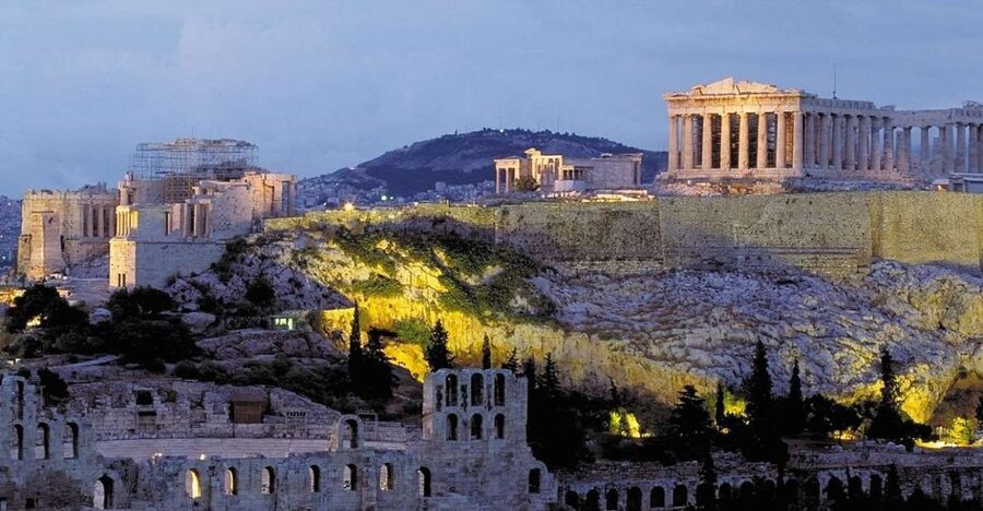 Athens: Acropolis & Acropolis Museum Guided Tour w/ Tickets - The panoramic ride through central Athens
