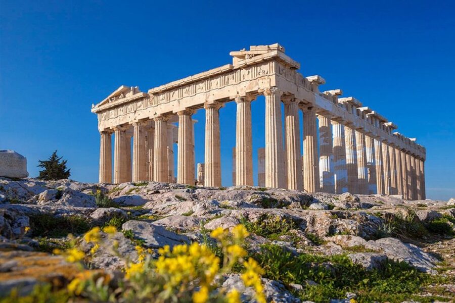 Athens: Acropolis Museum Ticket with Audio Guide - The museum’s architecture and the view toward the Parthenon
