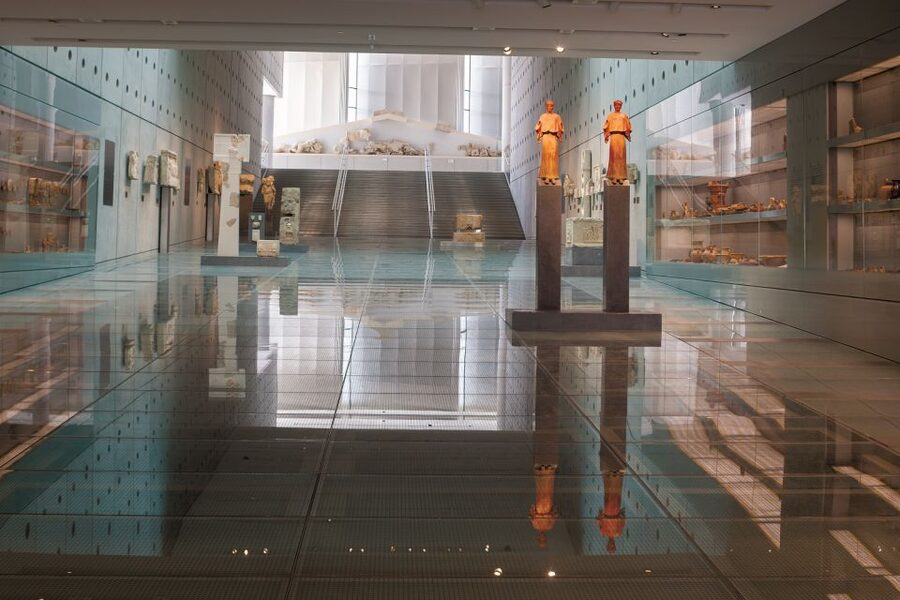 Athens: Acropolis Museum Ticket with optional Audio Guide - Ancient statues and the celebrated Caryatids