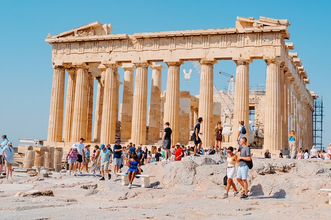 Athens: Acropolis, Parthenon and Acropolis Museum Guided Tour - Walking through the Theater of Dionysus