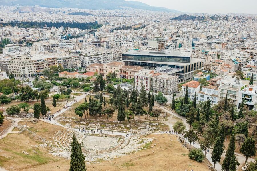 Athens: Parthenon, Acropolis and Museum Small Group Tour - Walking up through the Acropolis