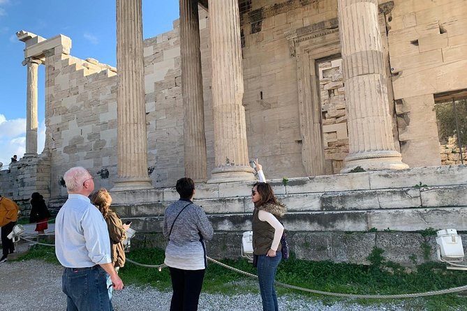 Athens Private Guided Tour: Acropolis, Parthenon and Museum - Entering the Acropolis and seeing the Parthenon