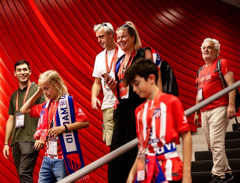 Atlético de Madrid: Guided Stadium Tour with Museum Entry - Starting inside the Riyadh Air Metropolitano