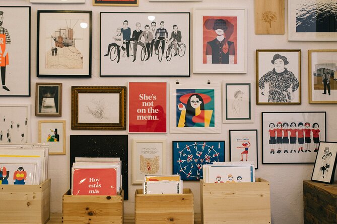 Barcelona Art & Wine: Galleries, Studios & Street Art - The wine finish at Artquemy Gallery + Lab