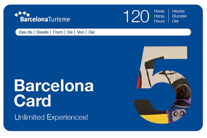 Barcelona Card: Museums + Transport for 72h, 96h or 120h - Using the metro, buses, and airport train