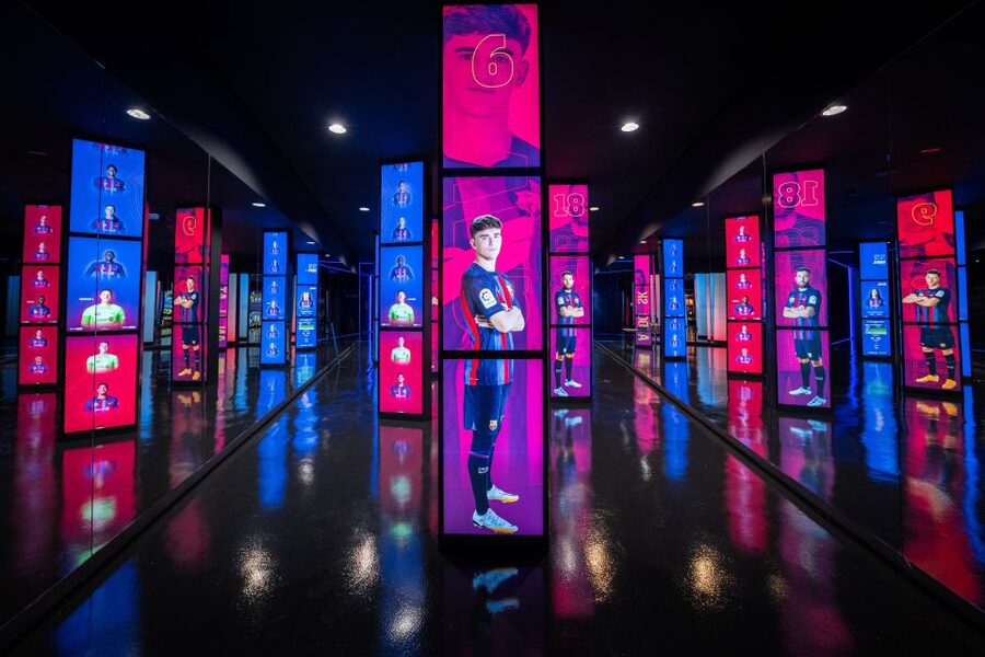 Barcelona: FC Barcelona Museum "Barça Immersive Tour" Ticket - More than Achievements turns trophies into theatre