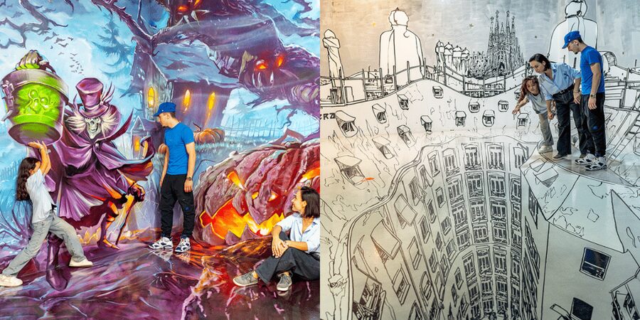 Barcelona: Museum of Illusions– Interactive & Fun Experience - Playing With Perspective in the Themed Rooms
