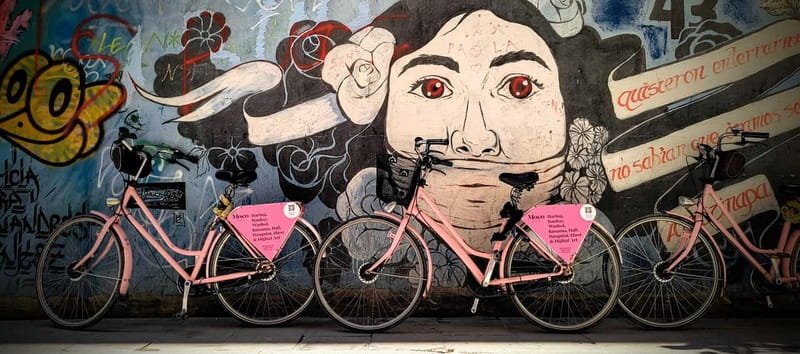 Barcelona | StreetArt Bike Tour Moco Museum - Why a bike is the right way to see Barcelona’s street art