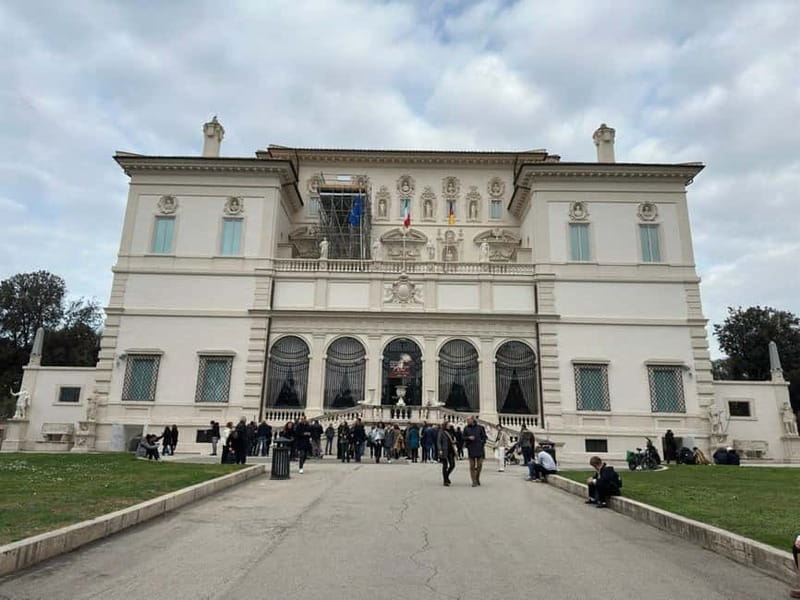 Borghese Gallery Skip-the-Line Entry Ticket; Rome - Meeting AJA Global Tours at the entrance