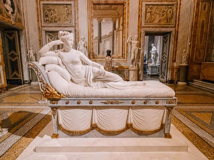 Borghese Gallery Small group tour and skip.the-line entrance - Bernini’s marble figures in their grand rooms