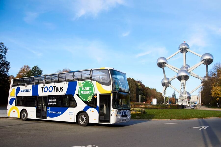 Brussels: Hop-On Hop-Off Bus Tour& Belgian Beer World Museum - Stop 5: Flagey for a different Brussels mood