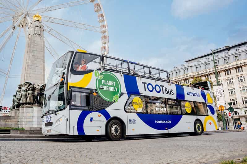 Brussels: Hop-On Hop-Off Bus Tour& Belgian Beer World Museum - Using the red route without wasting half your day