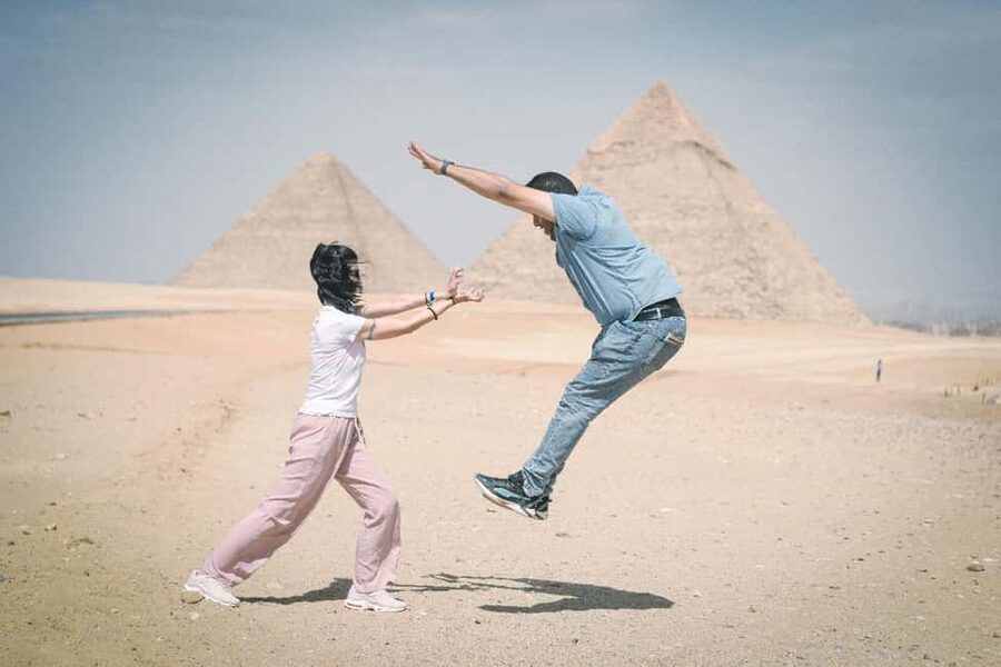 Cairo Day Tour: Pyramids, Museum, Camel Ride & Local Lunch - Meeting the Sphinx and its ancient beliefs