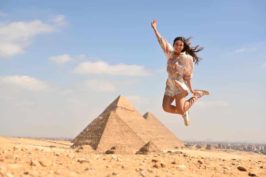 Cairo: Grand Egyptian Museum, Pyramids, Sphinx Tour & Lunch - The Great Pyramid of Giza