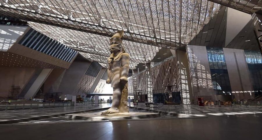 Cairo: Grand Egyptian Museum QR Ticket - The Grand Staircase Sets the Tone