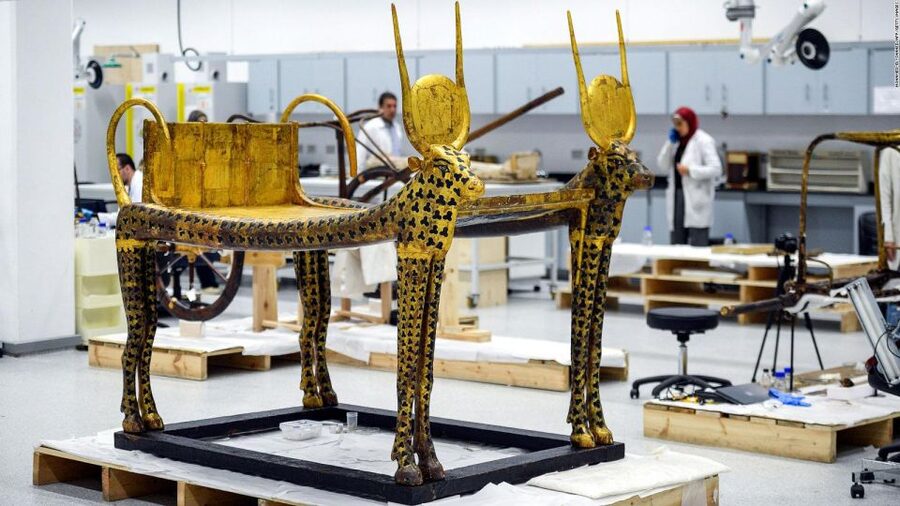 Cairo: Grand Egyptian Museum QR Ticket - The Hall of Mirrors and Holographic Glasses