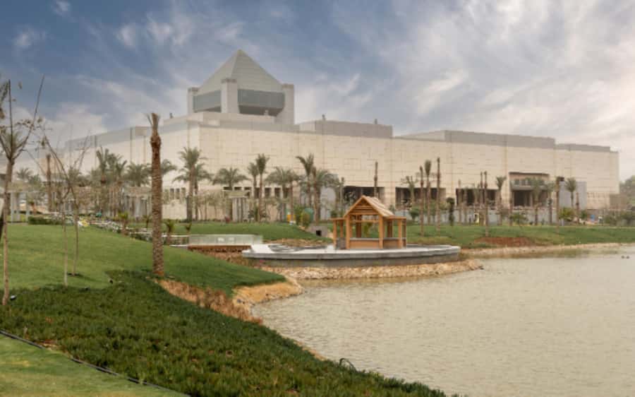 Cairo: Museum of Egyptian Civilization and Khan Al Khalili - Inside the National Museum of Egyptian Civilization