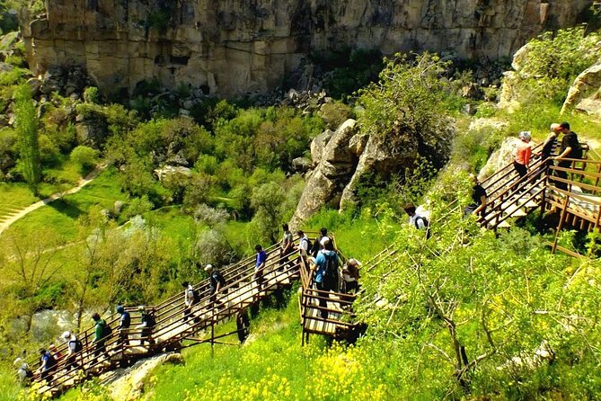 Cappadocia Green Tour Lunch + Guide + Museum Tickets /Small Group - Narligol Crater Lake breaks up the route