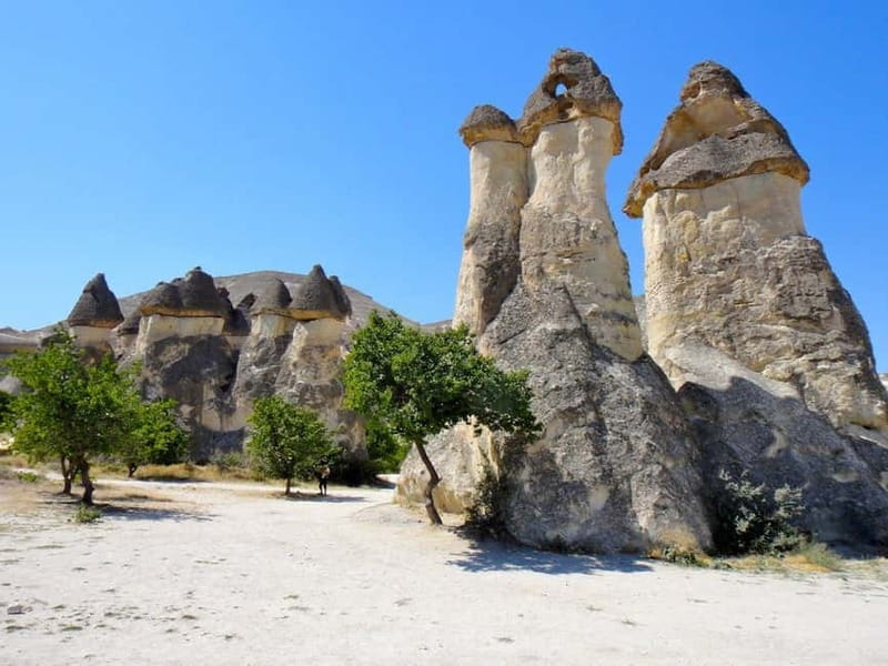 Cappadocia: Red Tour (All Included) With Göreme Museum - Uçhisar Castle gives you the first big view
