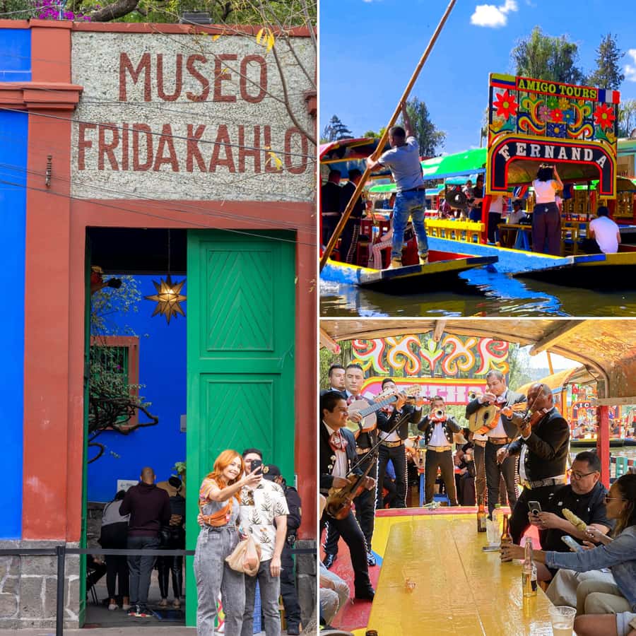 CDMX: Xochimilco, Coyoacan, Frida Kahlo Museum & Murals Tour - Coyoacan: cobbled streets and a short taste of old Mexico City