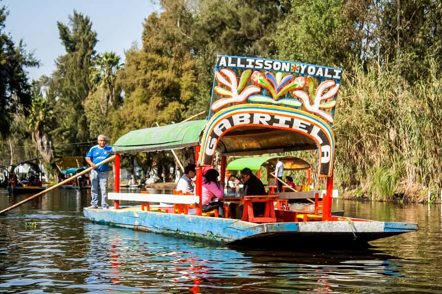 CDMX: Xochimilco, Coyoacan, Frida Kahlo Museum & Murals Tour - Xochimilco’s canals and the trajinera ride