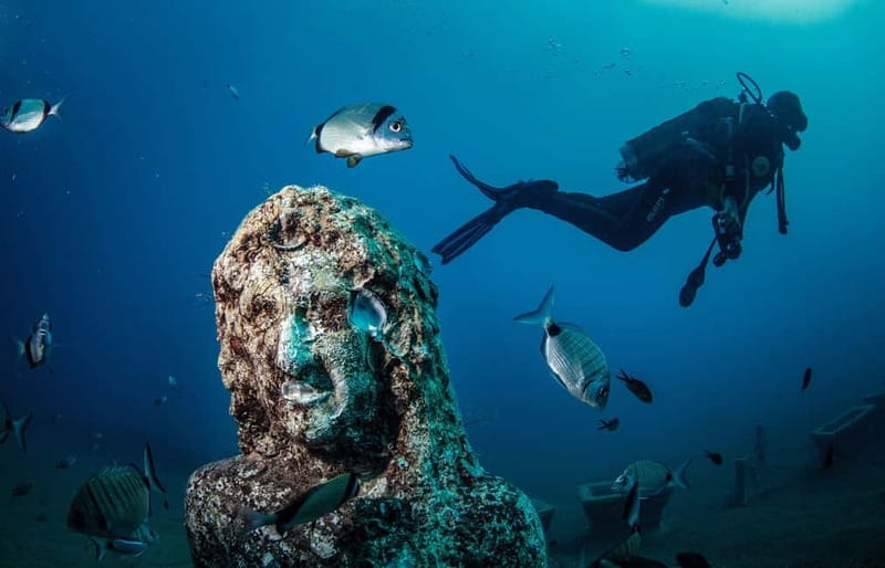 City of Side: Scuba Diving Underwater Museum with Pickup - Morning pickup from your Side hotel