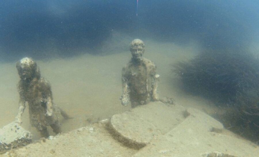 City of Side: Underwater Museum Scuba Diving Visit - The long surface break, lunch, and boat time