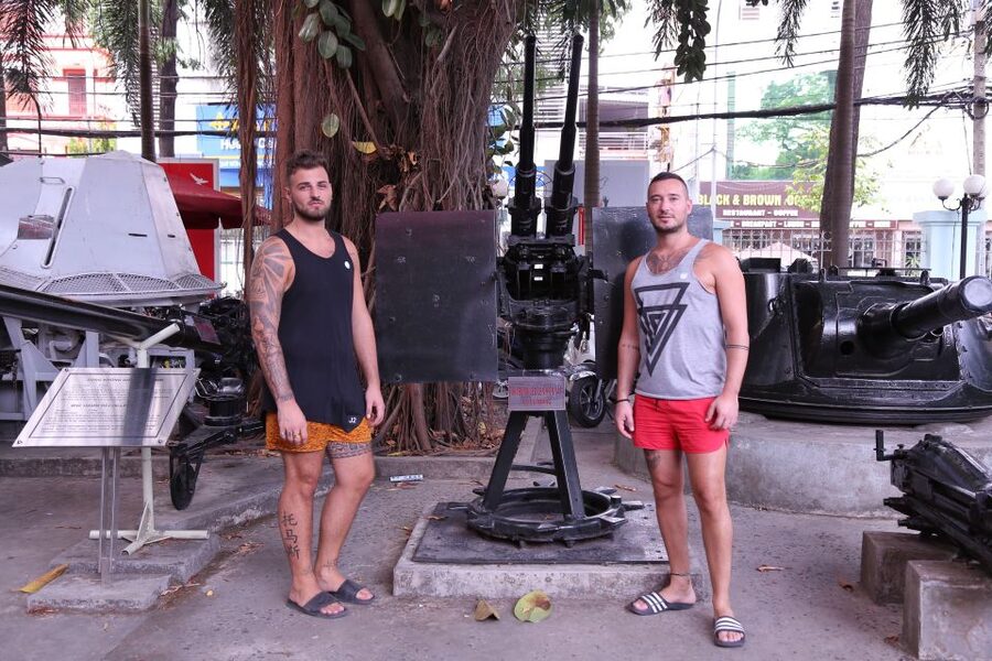 City Tour By Motorbike w/ War Museum & Reunification Palace - Jade Emperor Pagoda and the need for respectful dress