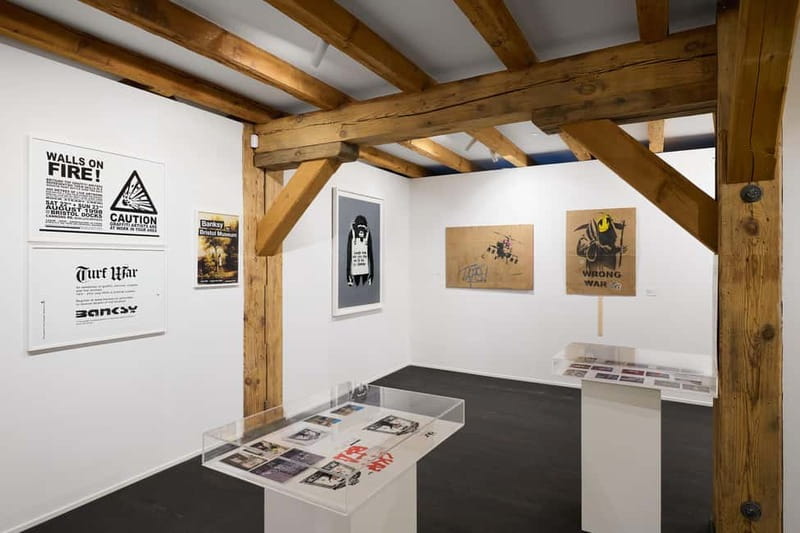 Copenhagen: MACA Museum: Banksy & Street Art Entry Ticket - Courtyard cafe, winter hygge, and the gift shop