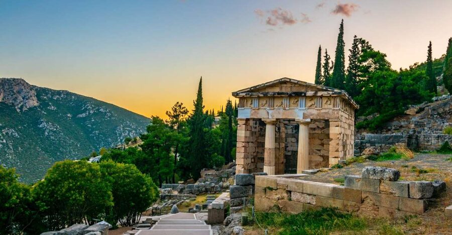 Delphi: Archaeological Site & Museum Ticket with Audio Tour - The Roman Agora and the lower approach