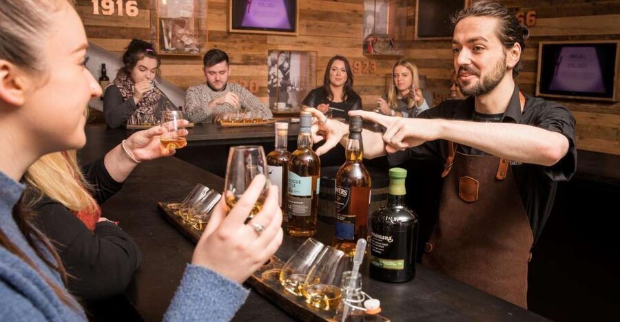 Dublin: Irish Whiskey Museum Blending Tour with Tastings - Inside the Irish Whiskey Museum on Grafton Street
