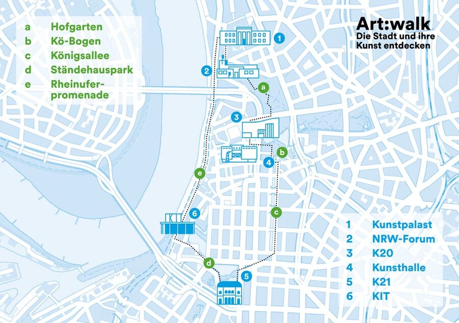 Düsseldorf: Art:walk museum pass - KIT, Kunst im Tunnel, makes a memorable final stop