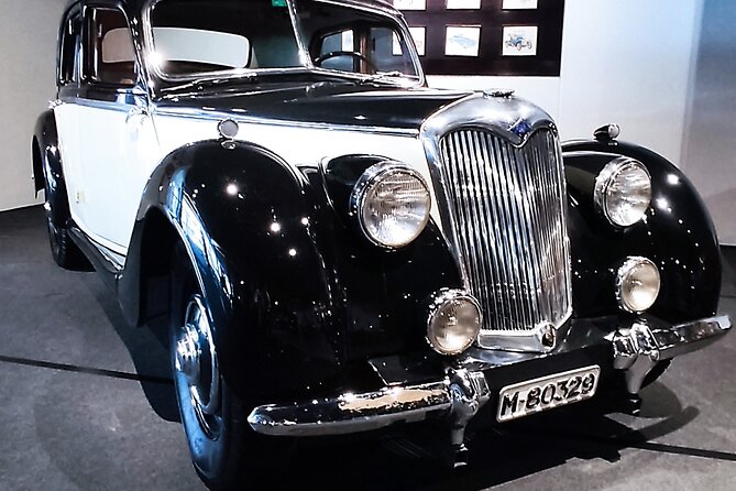Entrance to the Motor Museum - The projection room adds a short change of pace
