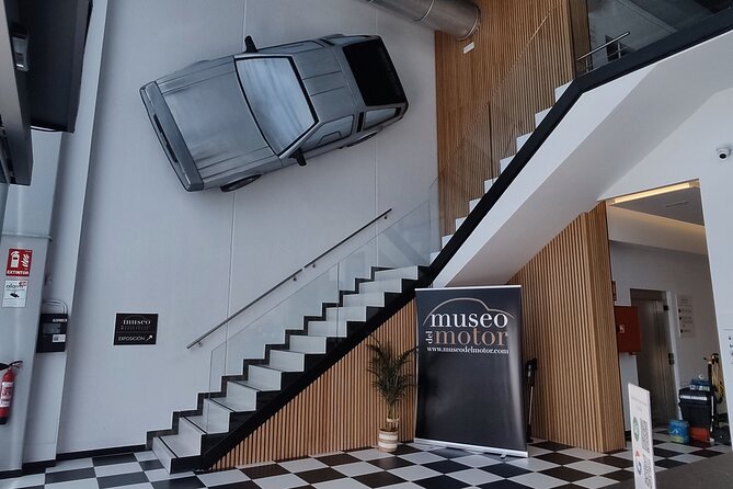 Entrance to the Motor Museum - A relaxed two-hour visit, with room for lunch