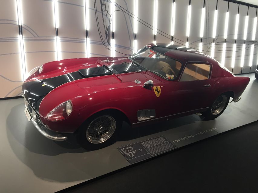 Ferrari Museum, Lamborghini Pagani Museums & Factory+Lunch - Optional driving and simulator sessions
