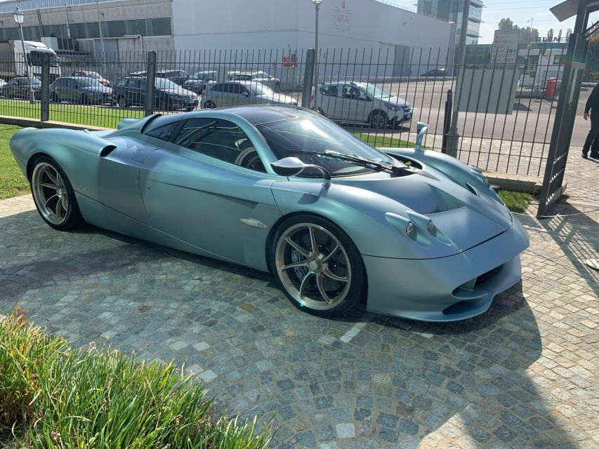Ferrari Museum, Lamborghini Pagani Museums & Factory+Lunch - Transport, timing, and group size